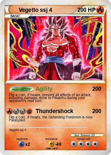 Pokemon Vegetto ssj 4