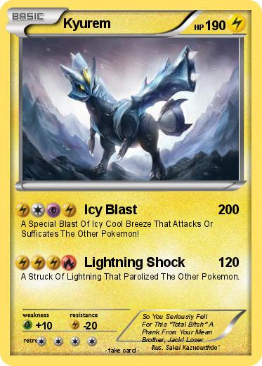 Pokemon Kyurem