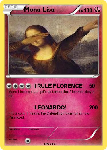 Pokemon Mona Lisa