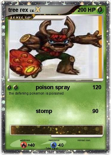 Pokemon tree rex