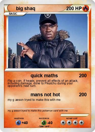 Pokemon big shaq