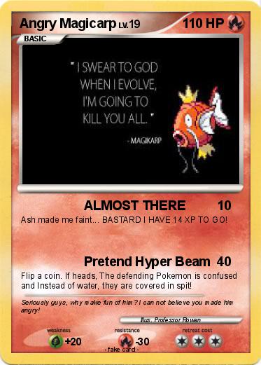 Pokemon Angry Magicarp
