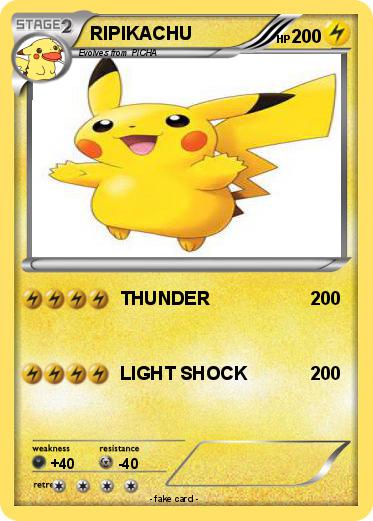 Pokemon RIPIKACHU