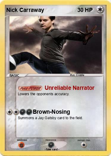 Pokemon Nick Carraway