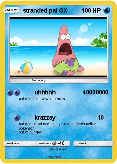 Pokemon stranded pat GX