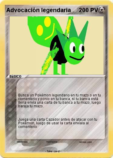 Pokemon Advocación legendaria