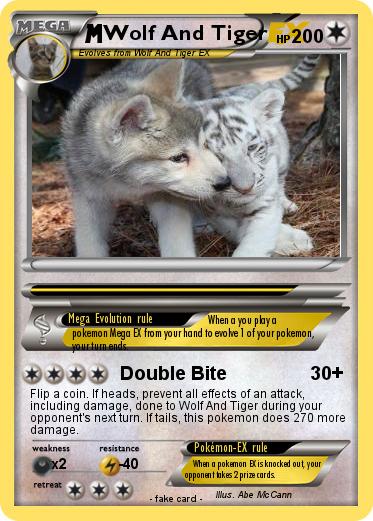 Pokemon Wolf And Tiger