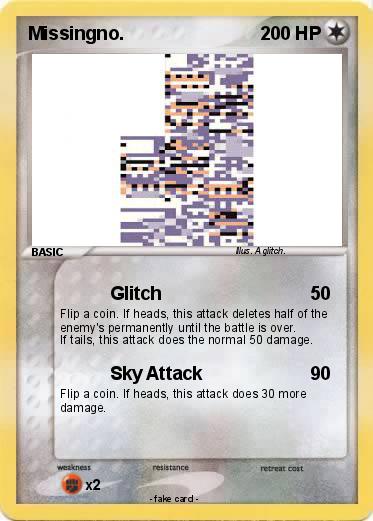 Pokemon Missingno.