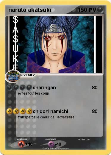 Pokemon naruto akatsuki