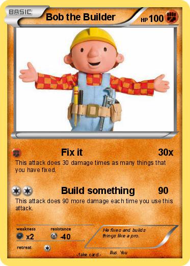 Pokemon Bob the Builder