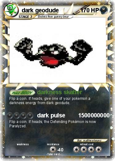 Pokemon dark geodude