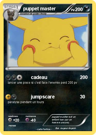 Pokemon puppet master