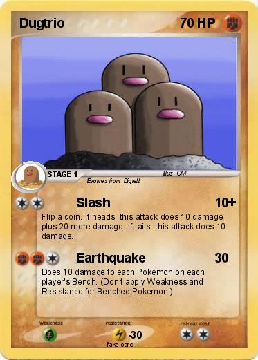 Pokemon Dugtrio