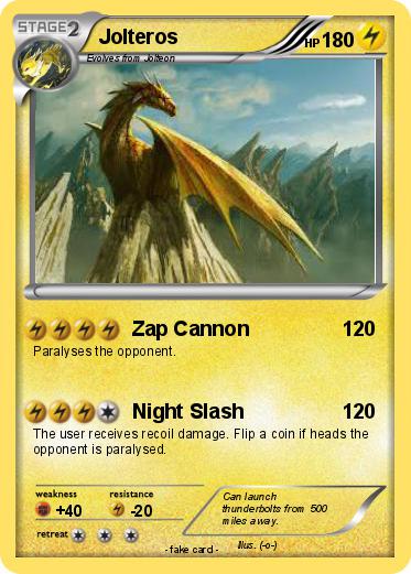 Pokemon Jolteros