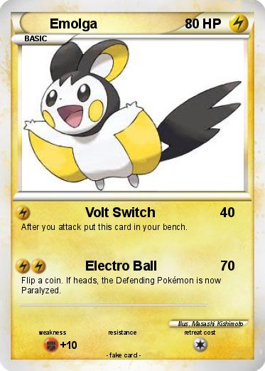 Pokemon Emolga