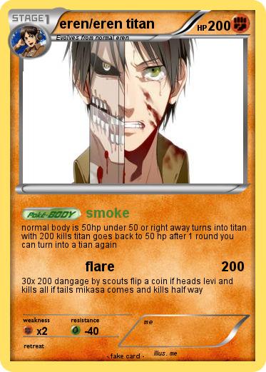 Pokemon eren/eren titan
