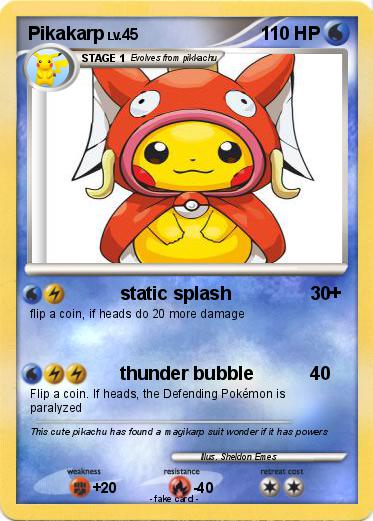 Pokemon Pikakarp
