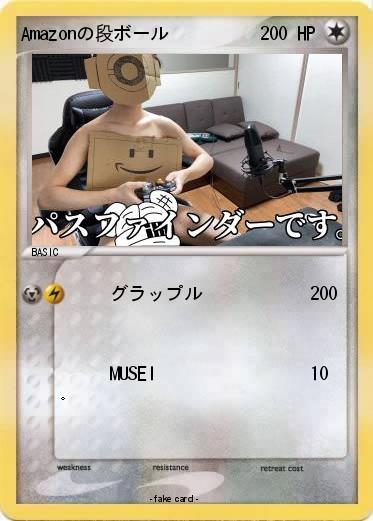 Pokemon Amazonの段ボール
