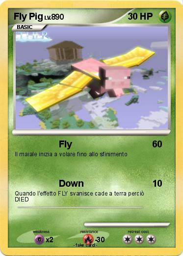 Pokemon Fly Pig