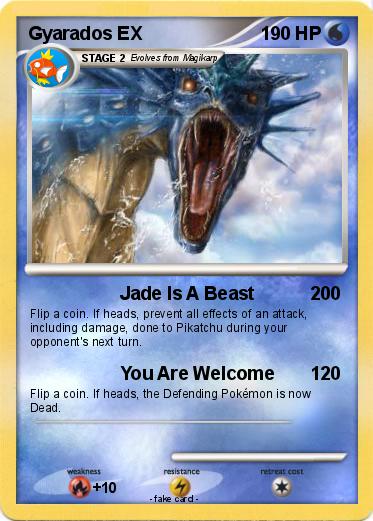 Pokemon Gyarados EX
