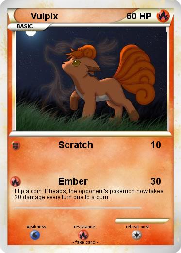 Pokemon Vulpix