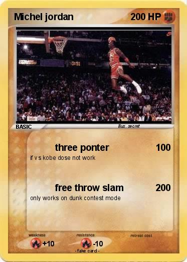 Pokemon Michel jordan