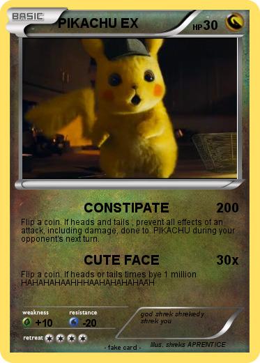 Pokemon PIKACHU EX