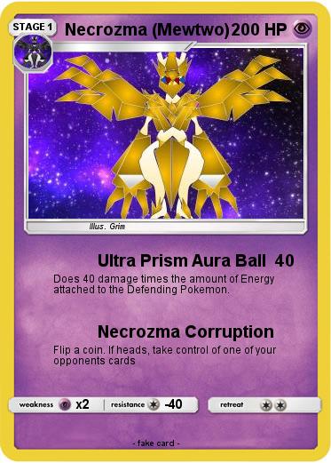 Pokemon Necrozma (Mewtwo)