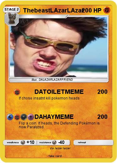 Pokemon ThebeastLAzarLAzar