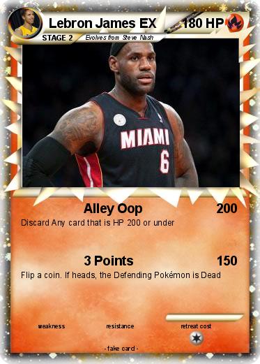 Pokemon Lebron James EX