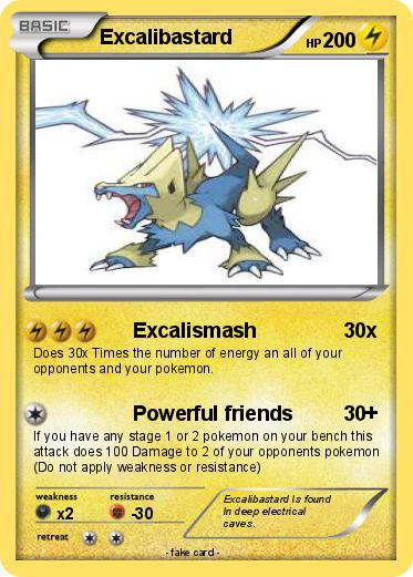 Pokemon Excalibastard