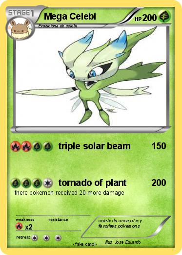 Pokemon Mega Celebi