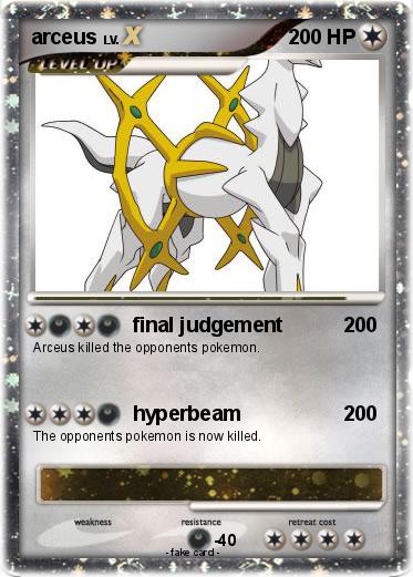 Pokemon arceus