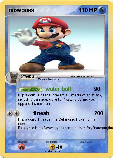 Pokemon mowboss