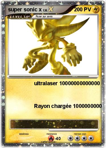 Pokemon super sonic x