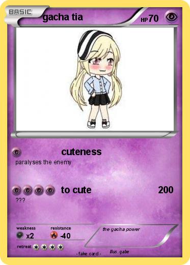 Pokemon gacha tia