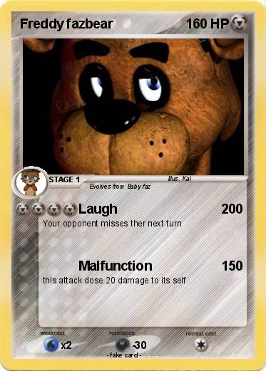 Pokemon Freddy fazbear