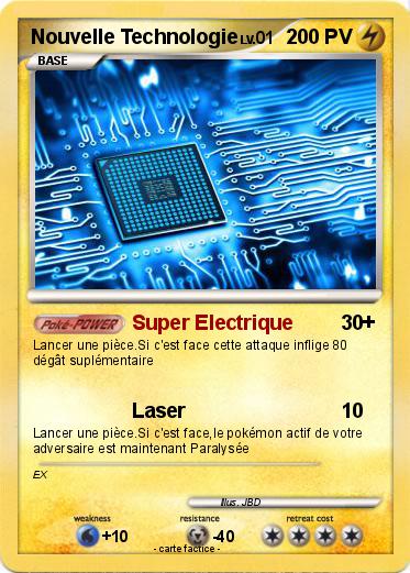 Pokemon Nouvelle Technologie