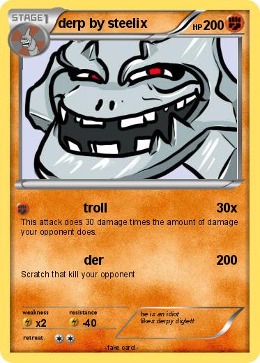 Pokemon derp by steelix