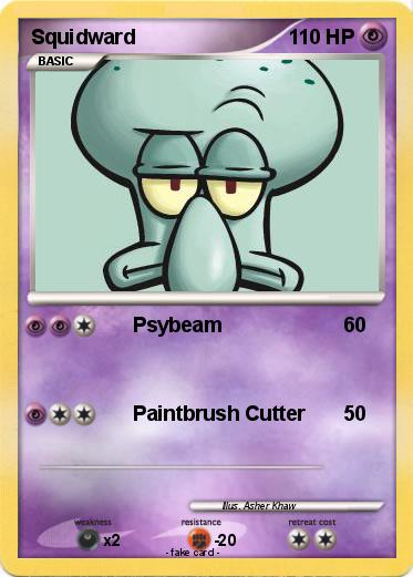 Pokemon Squidward