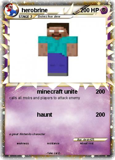 Pokemon herobrine