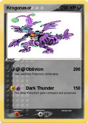 Pokemon Krogonasor