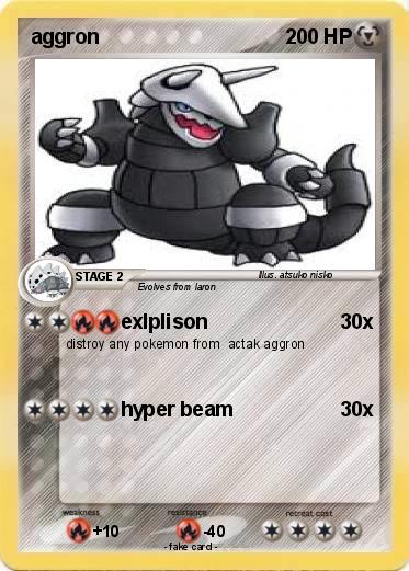 Pokemon aggron