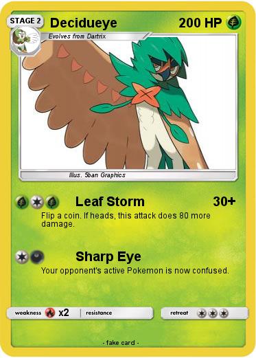 Pokemon Decidueye