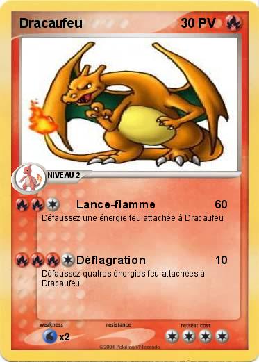 Pokemon Dracaufeu 