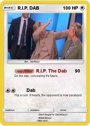 Pokemon R.I.P. DAB