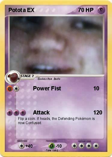 Pokemon Potota EX