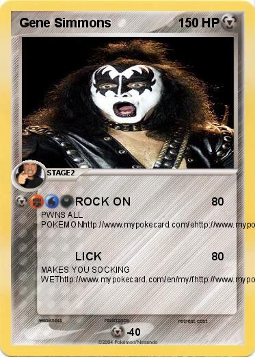 Pokemon Gene Simmons