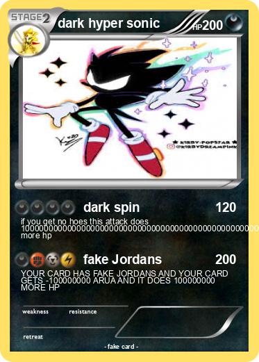 Pokemon dark hyper sonic