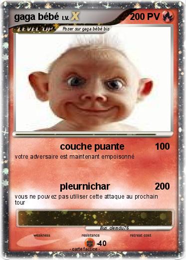 Pokemon gaga bébé